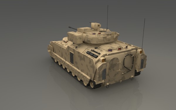 m3a3 bradley apc 3d 3ds - M3A3 Bradley APC by Cr8g
